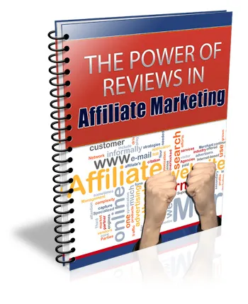 eCover representing The Power Of Reviews In Affiliate Marketing eBooks & Reports with Resell Rights