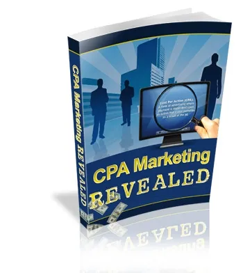 eCover representing CPA Marketing Revealed eBooks & Reports with Personal Use Rights