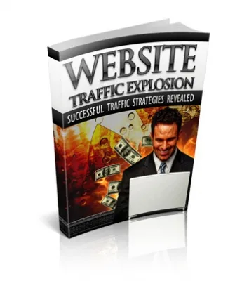 eCover representing Website Traffic Explosion eBooks & Reports with Personal Use Rights