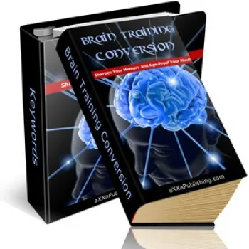 eCover representing Brain Training Conversion eBooks & Reports with Private Label Rights