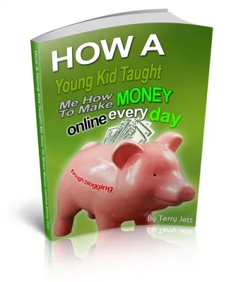 eCover representing How A Young Kid Taught Me How To Make Money eBooks & Reports with Master Resell Rights
