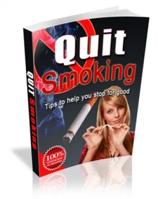 eCover representing Quit Smoking eBooks & Reports with Master Resell Rights