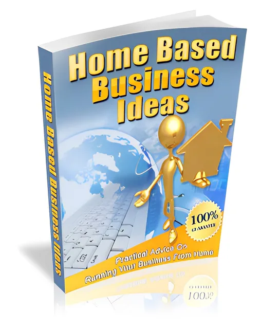 eCover representing Home Based Business Ideas eBooks & Reports with Master Resell Rights