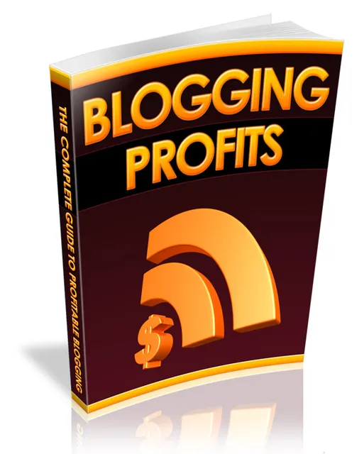 eCover representing Blogging Profits eBooks & Reports with Private Label Rights