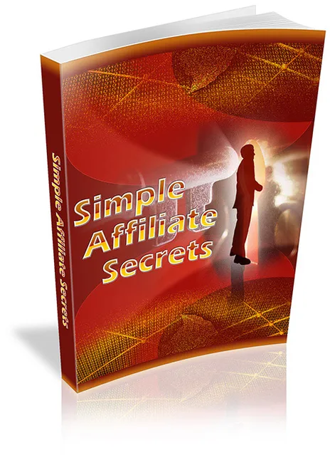 eCover representing Simple Affiliate Secrets eBooks & Reports with Private Label Rights