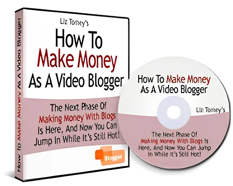 eCover representing How To Make Money As A Video Blogger Videos, Tutorials & Courses with Master Resell Rights