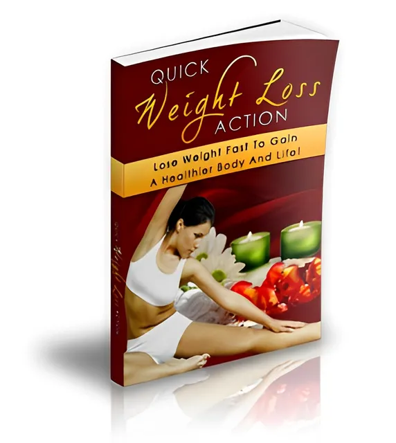 eCover representing Quick Weight Loss Action eBooks & Reports with Master Resell Rights