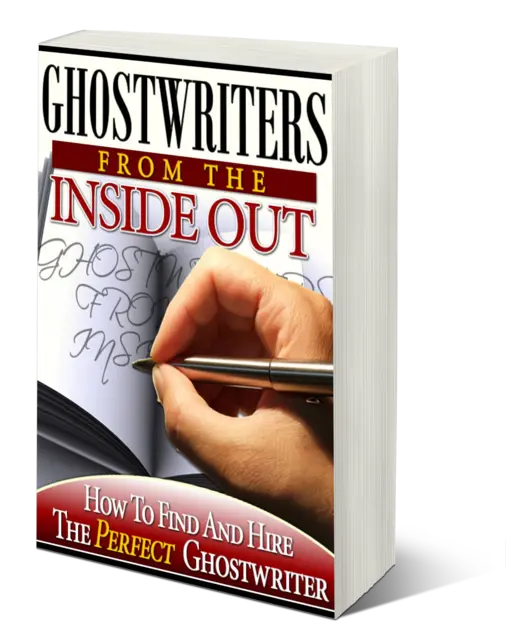 eCover representing Ghostwriters From The Inside Out eBooks & Reports with Master Resell Rights