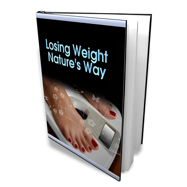 eCover representing Losing Weight Nature's Way eBooks & Reports with Master Resell Rights