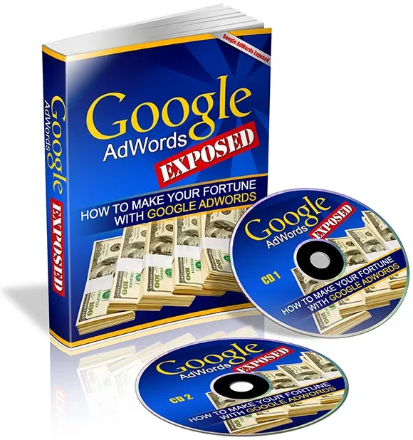 eCover representing Google Adwords Exposed eBooks & Reports with Private Label Rights