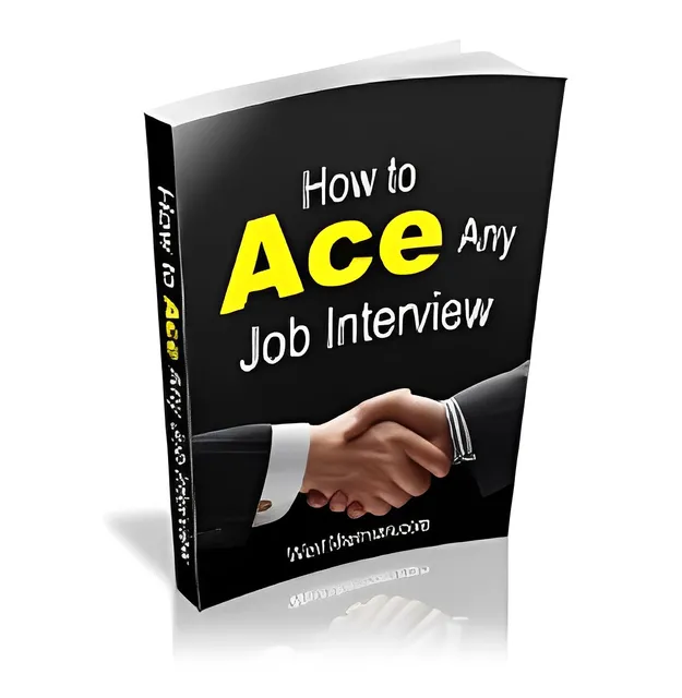 eCover representing How To Ace Any Job Interview eBooks & Reports with Master Resell Rights
