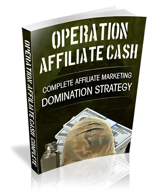 eCover representing Operation Affiliate Cash eBooks & Reports with Master Resell Rights