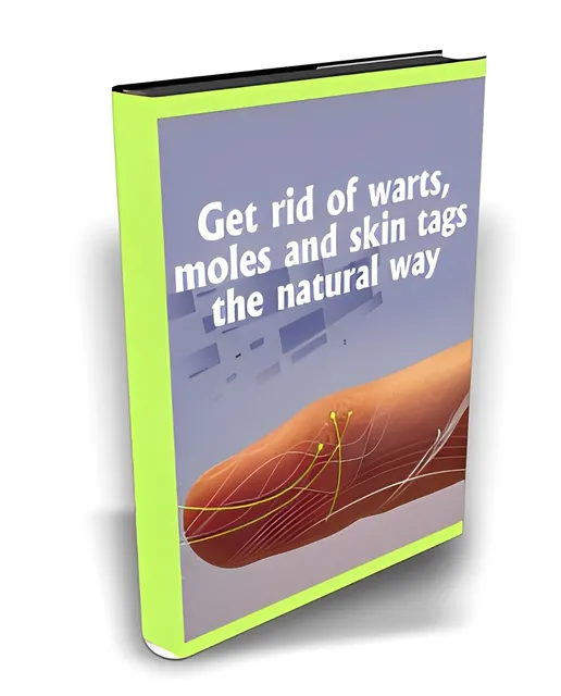 eCover representing Get Rid Of Warts, Moles And Skin Tags The Natural Way eBooks & Reports with Master Resell Rights