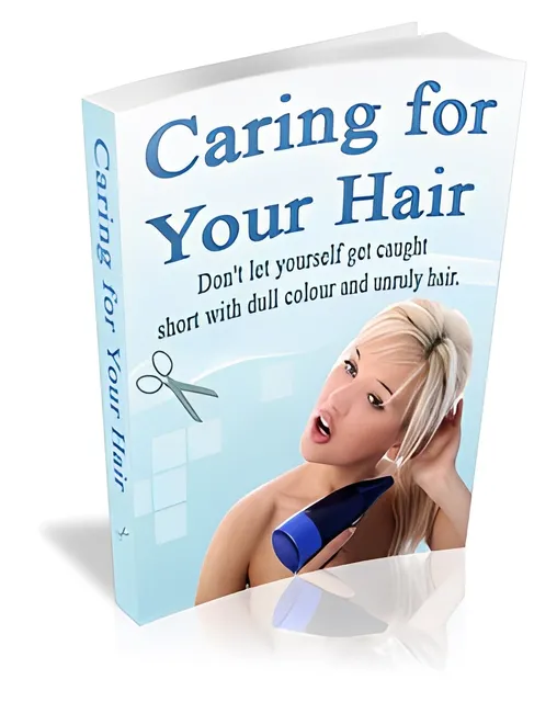 eCover representing Caring For Your Hair eBooks & Reports with Master Resell Rights
