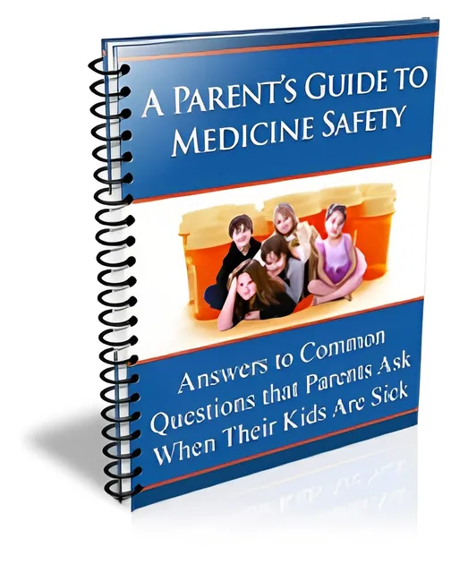 eCover representing A Parent's Guide To Medicine Safety eBooks & Reports with Master Resell Rights