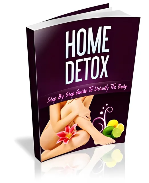 eCover representing Home Detox eBooks & Reports with Private Label Rights