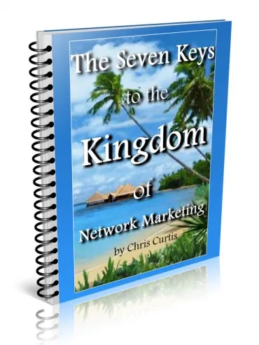 eCover representing The Seven Keys To The Kingdom Of Network Marketing eBooks & Reports with Master Resell Rights