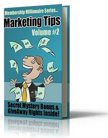 Membership Millionaire Series Marketing Tips Volume #2 small