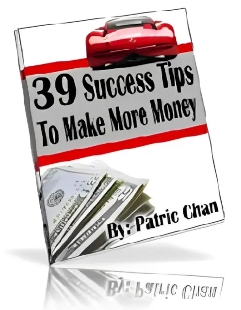 eCover representing 39 Success Tips eBooks & Reports with Master Resell Rights