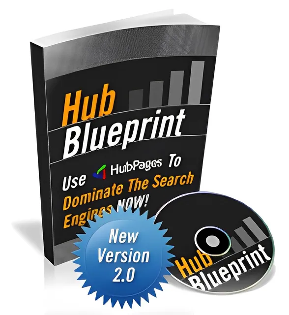 eCover representing Hub Blueprint : New Version 2.0 eBooks & Reports with Master Resell Rights