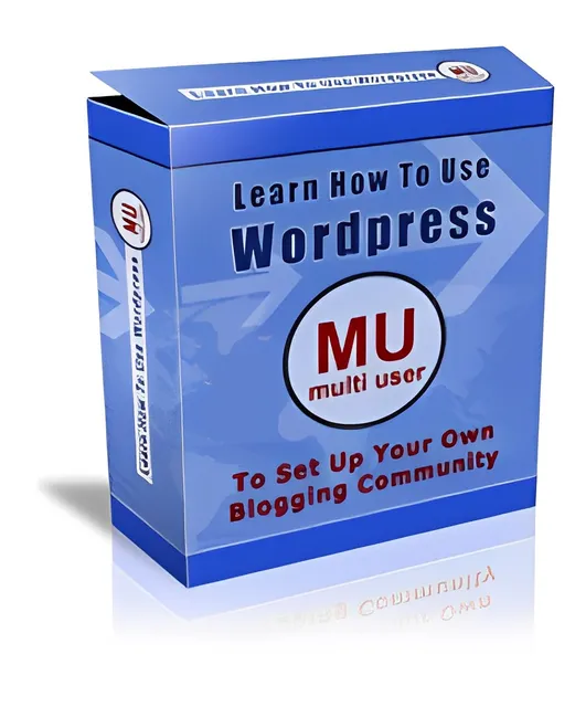 eCover representing Learn How To Use Wordpress MU (Multi User) Videos, Tutorials & Courses with Personal Use Rights