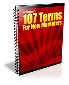 107 Terms For New Marketers small