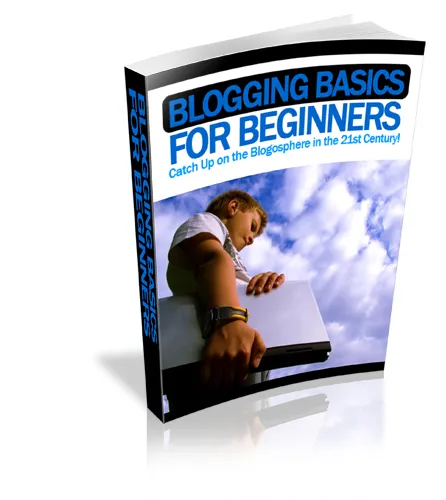 eCover representing Blogging Basics For Beginners eBooks & Reports with Private Label Rights