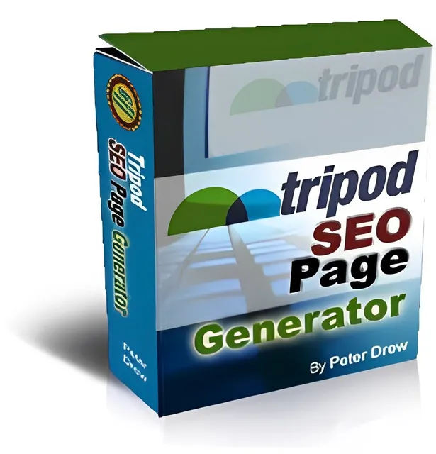 eCover representing Tripod SEO Page Generator  with Personal Use Rights