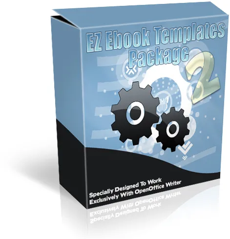 eCover representing EZ Ebook Templates Package V2  with Master Resell Rights