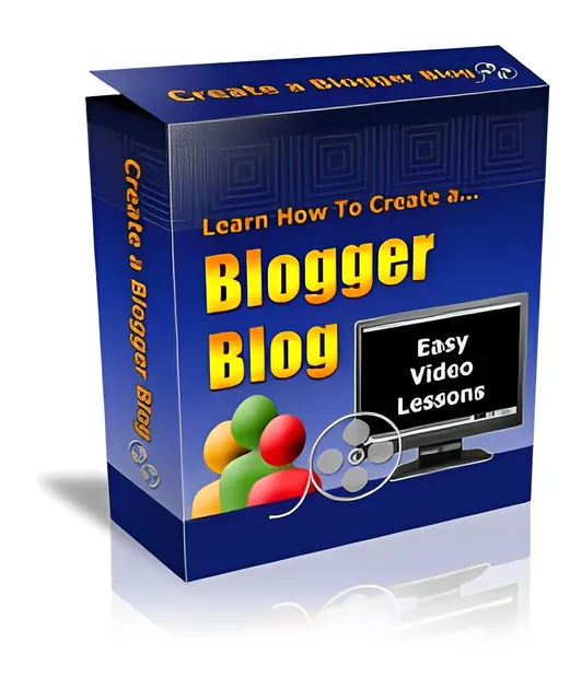 eCover representing Learn How To Create A Blogger Blog Videos, Tutorials & Courses with Personal Use Rights