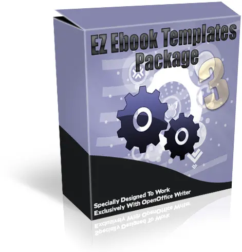 eCover representing EZ Ebook Templates Package V3  with Master Resell Rights