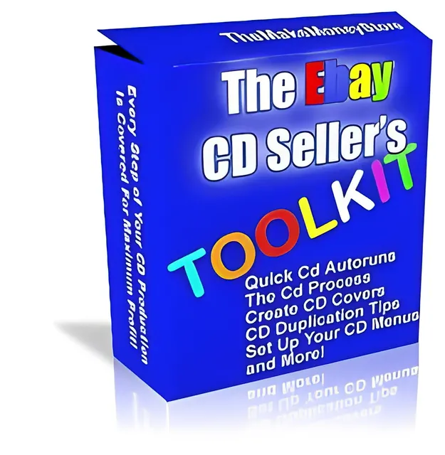 eCover representing The Ebay CD Sellers Tool Kit eBooks & Reports with Master Resell Rights