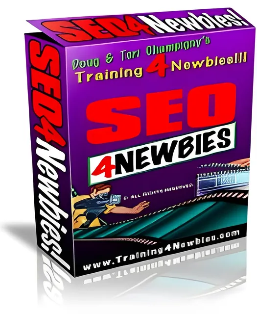 eCover representing SEO 4 Newbies Videos, Tutorials & Courses with Private Label Rights
