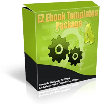 eCover representing EZ Ebook Templates Package V4  with Master Resell Rights