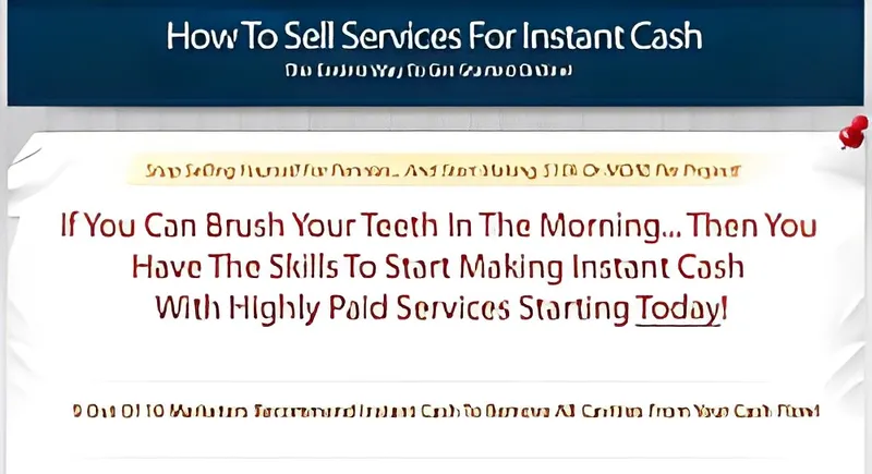 eCover representing How To Sell Services Online For Instant Cash! Audio & Music with Master Resell Rights