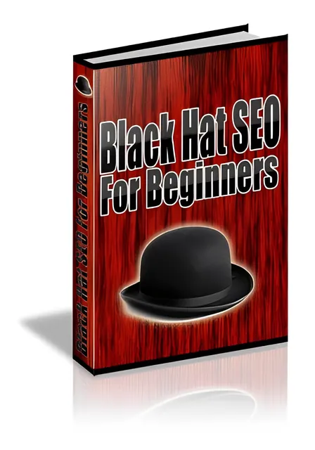 eCover representing Black Hat SEO For Beginners eBooks & Reports with Master Resell Rights