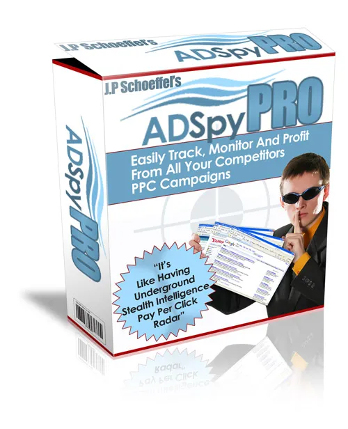 eCover representing AD Spy PRO Software & Scripts with Master Resell Rights