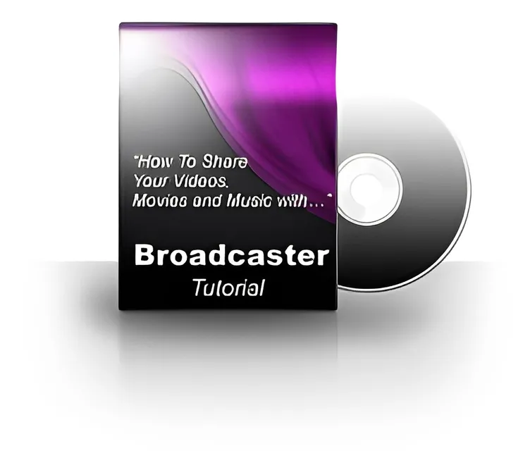 eCover representing Broadcaster Tutorial Videos, Tutorials & Courses with Private Label Rights
