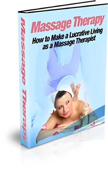 eCover representing Massage Therapy eBooks & Reports with Master Resell Rights