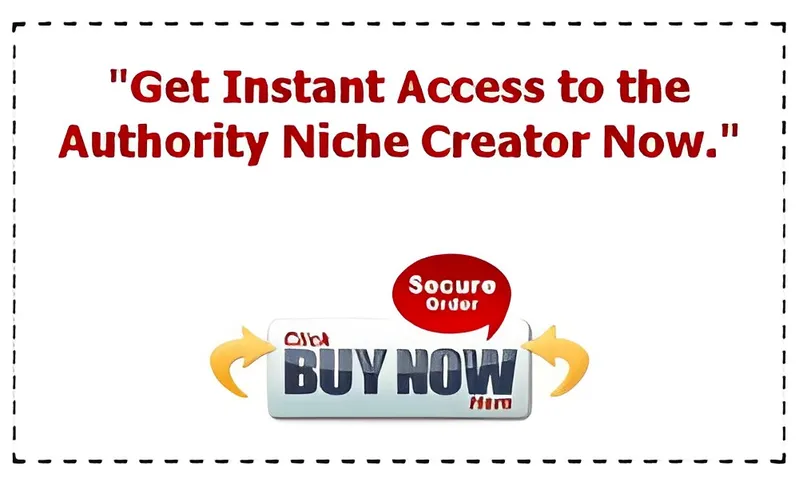 eCover representing Authority Niche Creator  with Personal Use Rights
