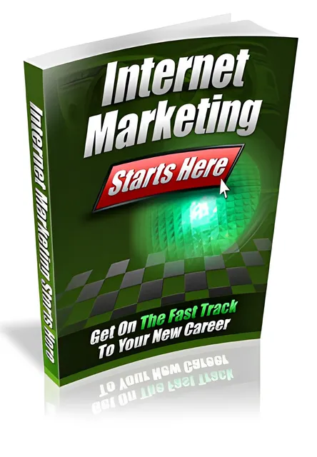 eCover representing Internet Marketing Starts Here eBooks & Reports with Master Resell Rights