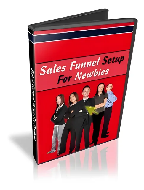 eCover representing Sales Funnel Setup For Newbies Videos, Tutorials & Courses with Private Label Rights
