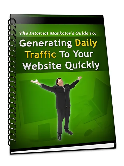 eCover representing Generating Daily Traffic To Your Website Quickly eBooks & Reports with Master Resell Rights