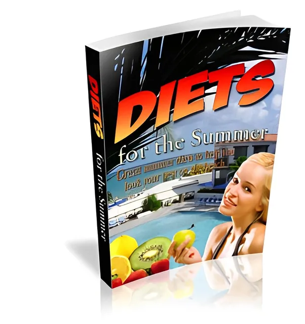 eCover representing Diets for the Summer eBooks & Reports with Master Resell Rights