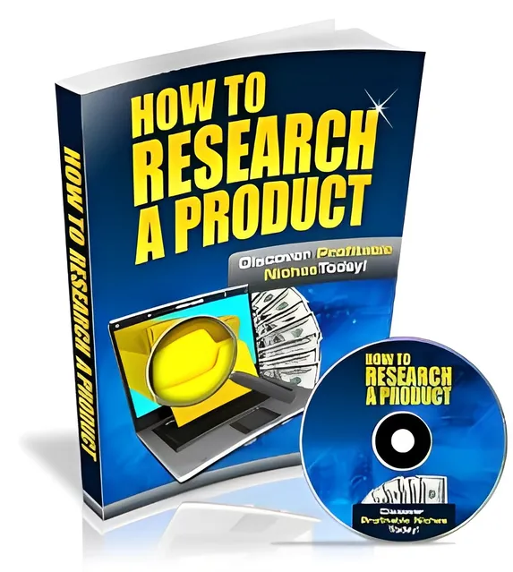 eCover representing How To Research A Product eBooks & Reports with Master Resell Rights