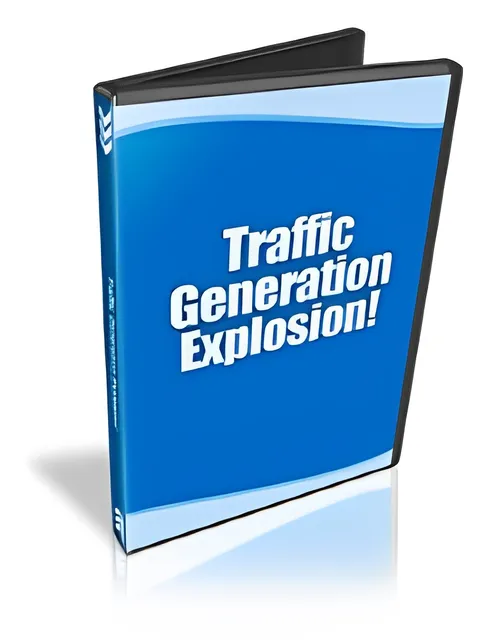 eCover representing Traffic Generation Explosion! eBooks & Reports/Videos, Tutorials & Courses with Master Resell Rights