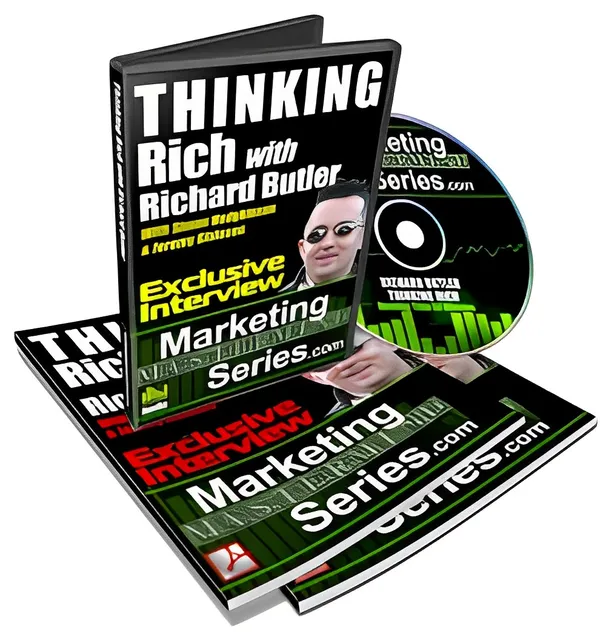 eCover representing Thinking Rich With Richard Butler eBooks & Reports with Personal Use Rights