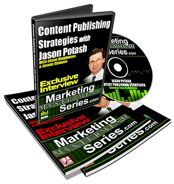 eCover representing Content Publishing Strategies With Jason Potash eBooks & Reports with Personal Use Rights