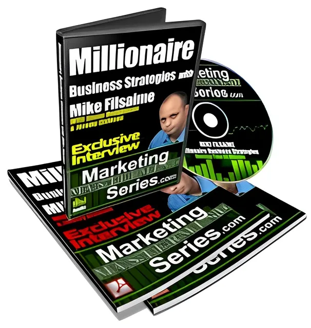 eCover representing Millionaire Business Strategies With Mike Filsaime eBooks & Reports with Personal Use Rights