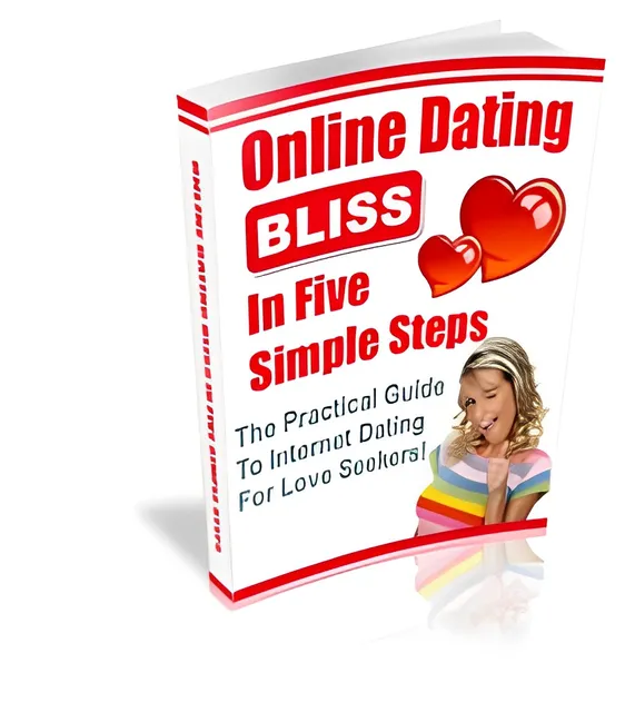 eCover representing Online Dating Bliss In Five Simple Steps eBooks & Reports with Private Label Rights